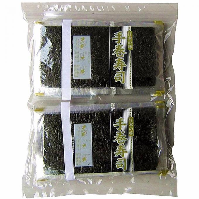 Rong biển Yaki Nori Nướng Giòn Hạng A 50 Tờ Cán Tay 0