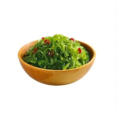 Salad rong biển đông lạnh 1kg tự nhiên Nhật Bản trong túi nhựa