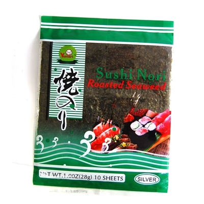 10 tờ rong biển Nori hữu cơ Kosher Rang Nori Alga cho Sushi cuộn