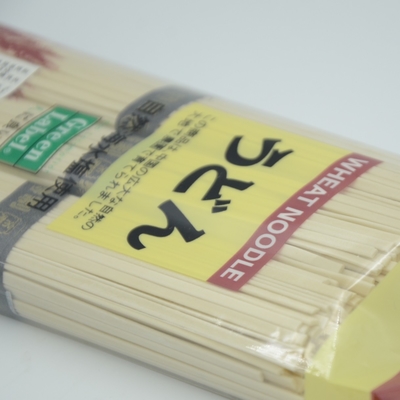 Không mùi 300g Mì Soba Udon khô Châu Á 3mm Màu trắng rộng