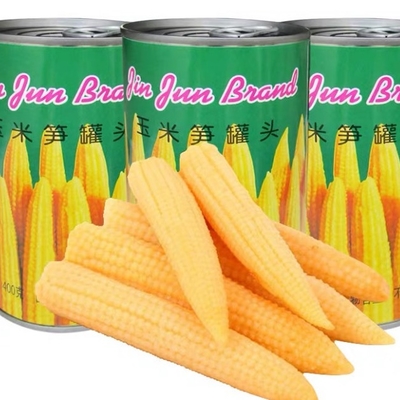 Trái cây đóng hộp 454g gọt vỏ Rau bắp đóng hộp ngâm nước muối