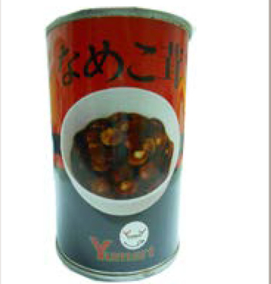 Tiệt trùng ở nhiệt độ cao 400g Nấm rơm có thể Nameko Màu vàng nhạt