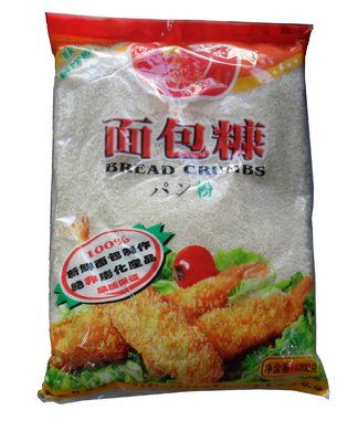 ISO Seafood Goldenfry Bánh mỳcrumbs 6mm Flour Bánh mỳ Crumb Coating