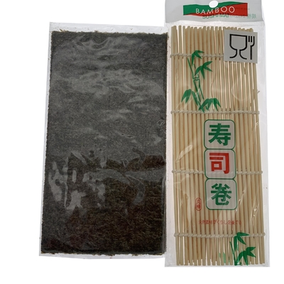 Công cụ làm Sushi bằng gỗ tre Bộ dụng cụ làm Sushi Nhật Bản Con lăn Sushi