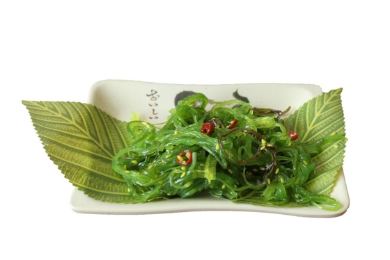 Salad rong biển đông lạnh 1kg tự nhiên Nhật Bản trong túi nhựa