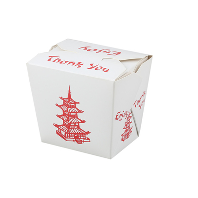 Hộp giấy đựng thức ăn hình chữ nhật dùng một lần Hộp giấy cứng Kraft Hộp đựng mì thực phẩm