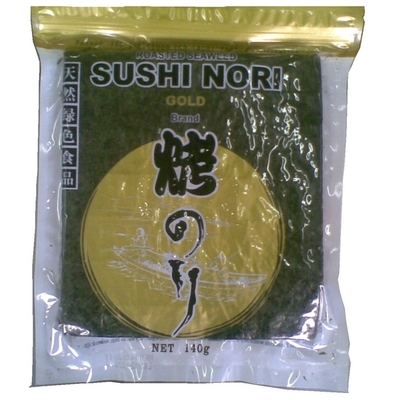 Chân không OEM Nhật Bản Yaki Sushi Nori Tảo biển khô tấm