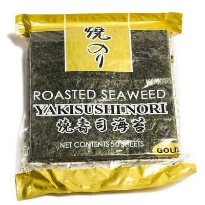 FDA rong biển nướng Nori khô để gói Sushi