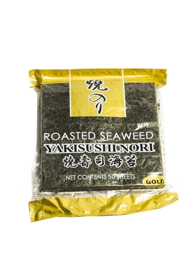 Chân không OEM Nhật Bản Yaki Sushi Nori Tảo biển khô tấm