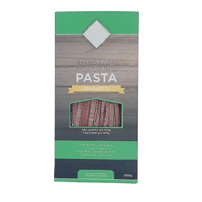 Halal Kosher Mì đậu nành Trung Quốc hữu cơ không chứa gluten Mì Ý đậu đen Pasta Mỳ Ý