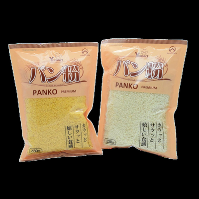 10kg 12mm Bánh mì phong cách Nhật Bản vụn Panko Flakes Màu vàng