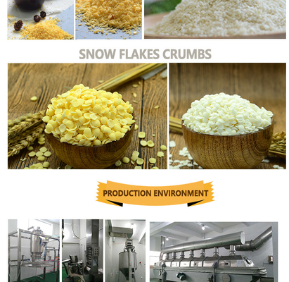 Thực phẩm chiên 6mm Thành phần bột mì Panko Bánh mỳcrumbs lành mạnh