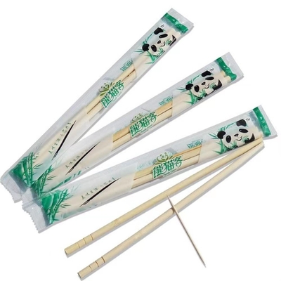 Đũa gỗ tròn dùng một lần 21cm Thân thiện với môi trường