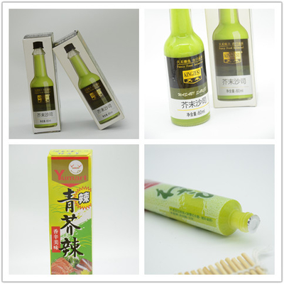 Mù tạt Cải ngựa Wasabi Nguyên chất Dán 43g Cho Gia vị Sushi