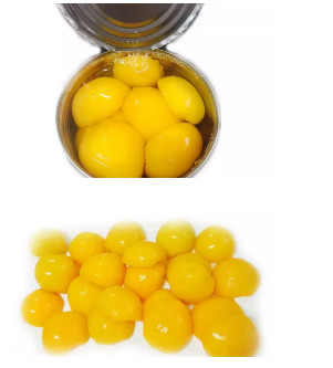 Trái cây ăn liền Đào vàng đóng hộp trong xi-rô nhẹ 425g 820g
