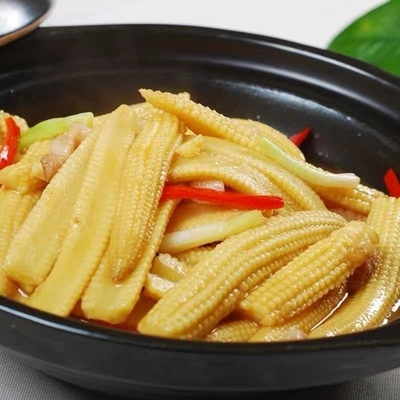 Trái cây đóng hộp 454g gọt vỏ Rau bắp đóng hộp ngâm nước muối
