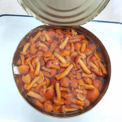 Tiệt trùng ở nhiệt độ cao 400g Nấm rơm có thể Nameko Màu vàng nhạt