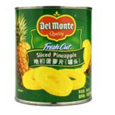 Dứa đóng hộp trong xi-rô Trái cây đóng hộp Rau 567g 3kg