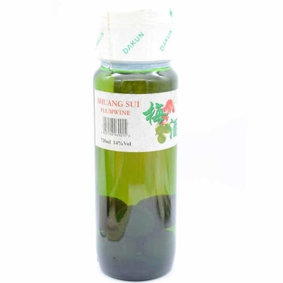Rượu Sake cay trắng 720ml Rượu Nhật Bản OEM Rượu mận ít cồn