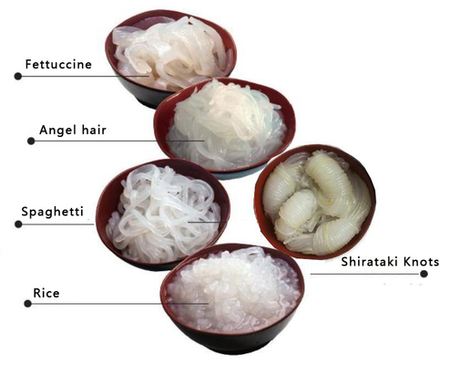 Mì ít đường hữu cơ Shirataki Konjac Trung Quốc Thực phẩm tốt cho sức khỏe