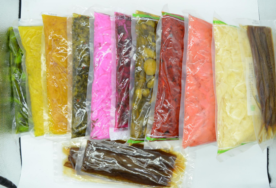 1000g Dưa chuột ngâm chua ngọt Gherkins thái lát