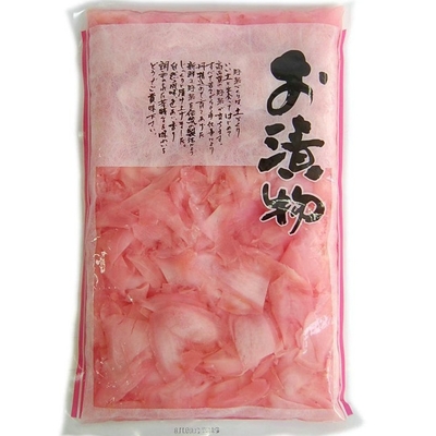 1kg * 10 túi / thùng Sushi ngâm gừng Hương vị ngọt ngào